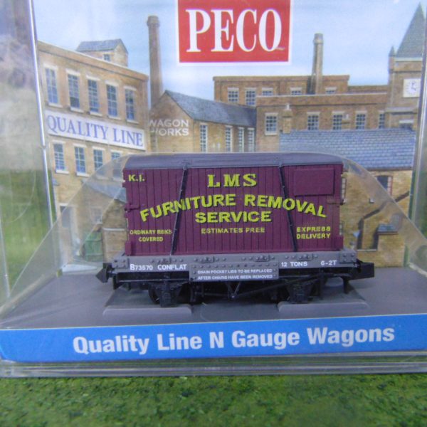 NR-21 Conflat Container Wagon LMS Furniture Removals