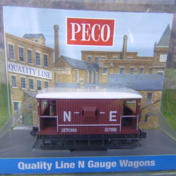 NR-49E 10ft Brake Van NE Bauxite