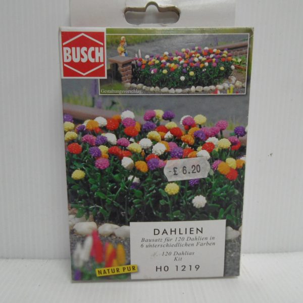 Busch 1219  120 Dahlias Kit