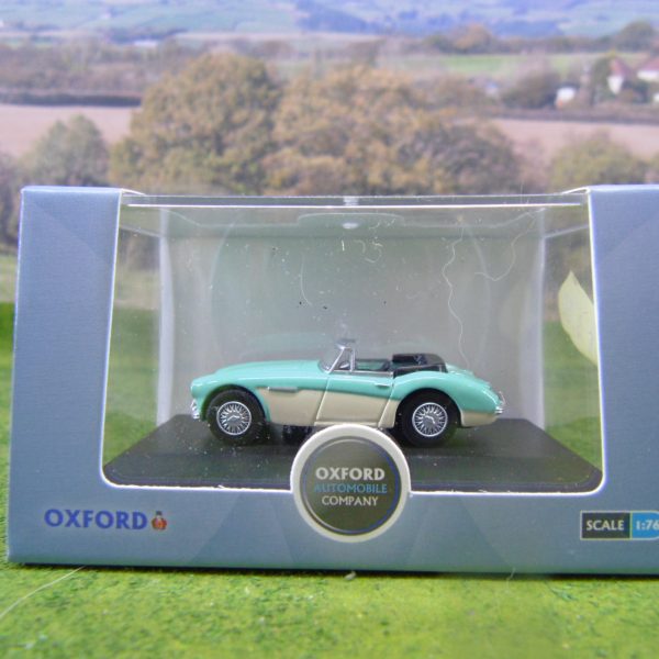 76AH3007 Austin Healy 3000 Florida Green/Ivory White