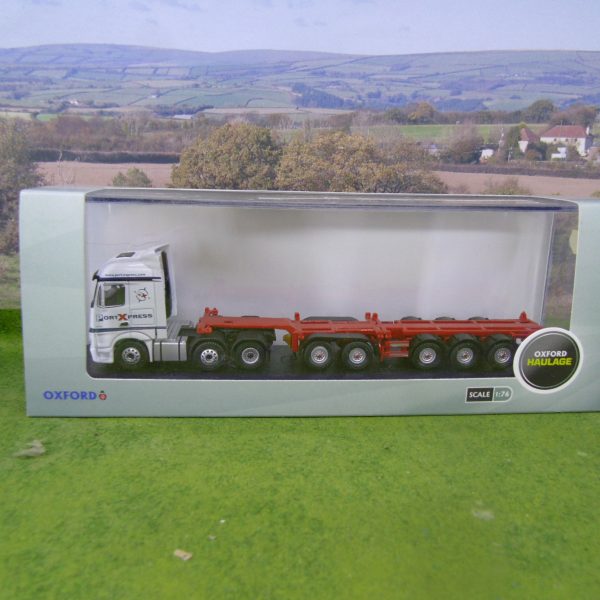 76MB013 Mercedes Actros SSC D-Tec Combitrailer Port Express