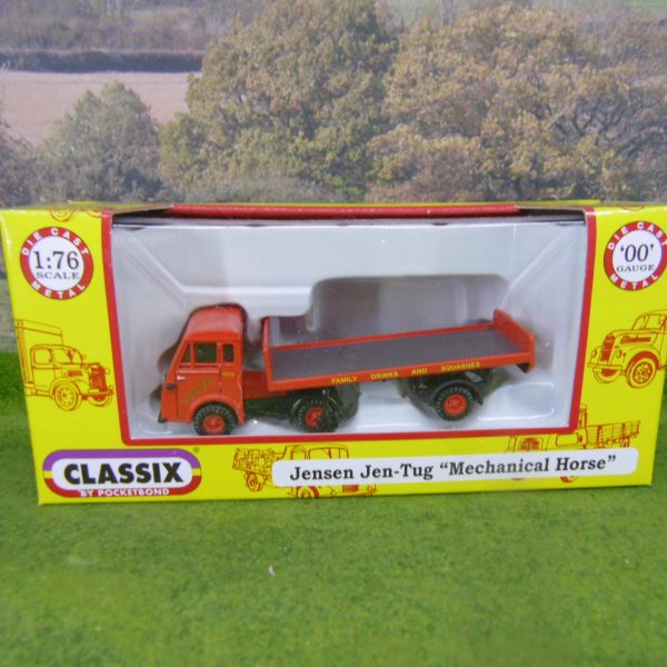 EM76505 Jen-Tug Head & Tailboard Trailer Corona Soft Drinks