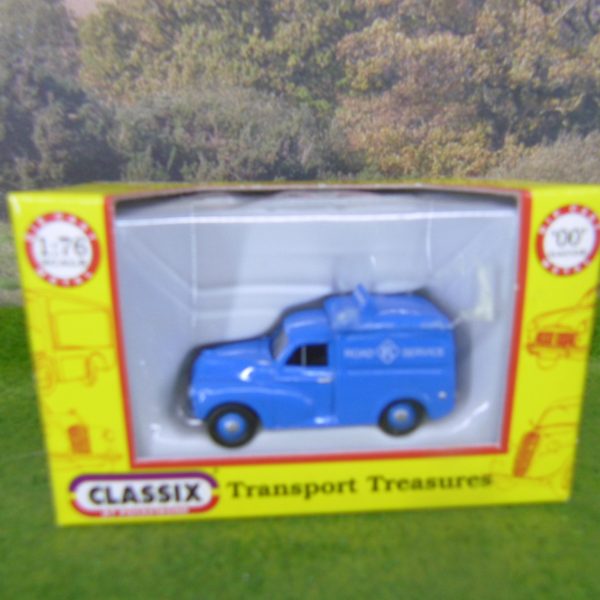 EM76628 Morris Minor Van RAC Road Service