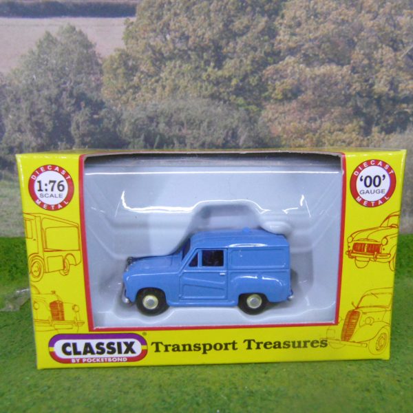 EM76658 Austin A-30 Van Streamline Blue