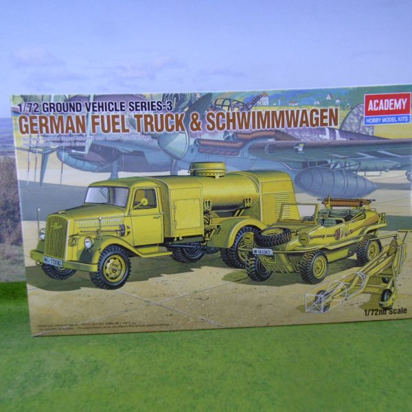 Academy 13401 German Fuel Truck & Schwimmwagen