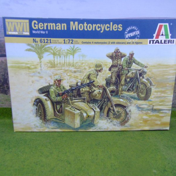 Italeri 6121 German Motorcycles World War II