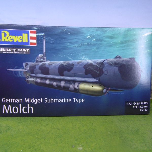 Revell 05187 German Midget Submarine Type MOLCH (1.72)