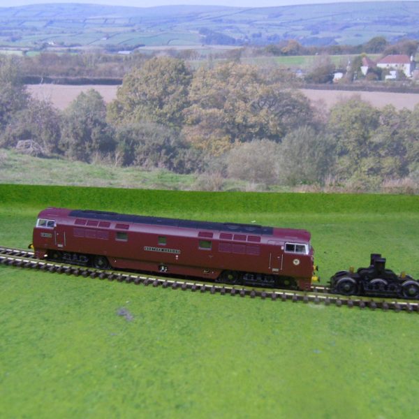 Dapol 2D-003-013 Western Harrier BR Maroon Yellow Buffer Beam D1008