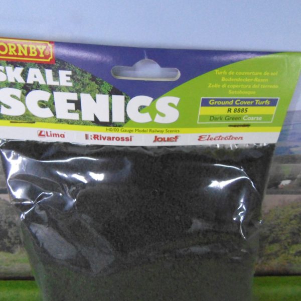 Hornby R8885 Ground Cover turfs Dark Green Coarse