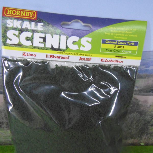 Hornby R8883 Ground Cover Turfs Moss Green Coarse
