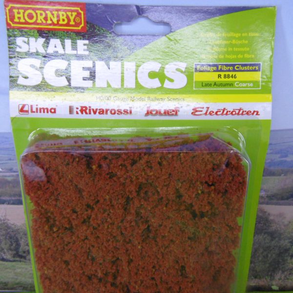 Hornby R8846 Foliage Fibre Clusters Late Autumn Coarse
