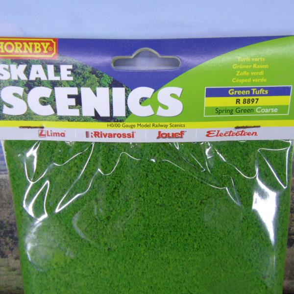 Hornby R8897 Green Tufts Spring Green Coarse