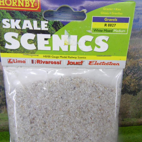 Hornby R8827 Gravels White Mixed Medium