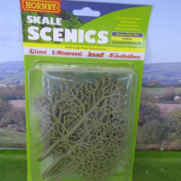 Hornby R8944 Starter Tree Kits Sycamore 75mm-100mm X16