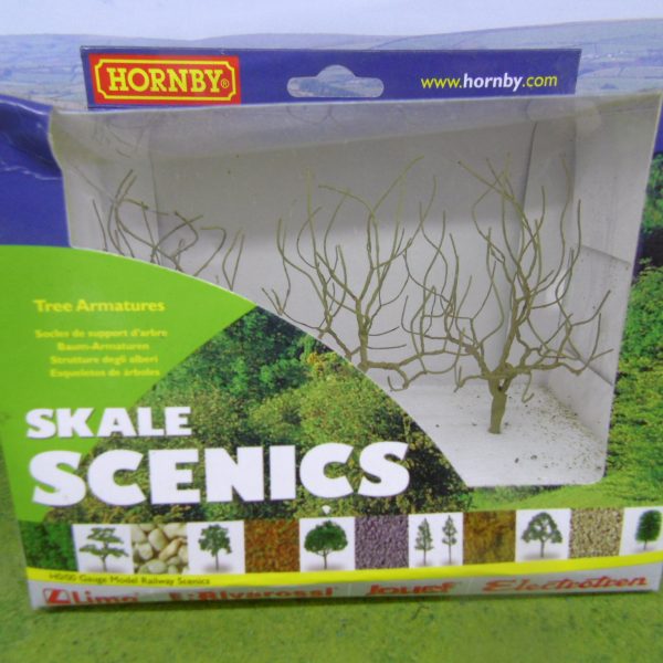 Hornby R8940 Tree Armatures Deciduos 100mm X3