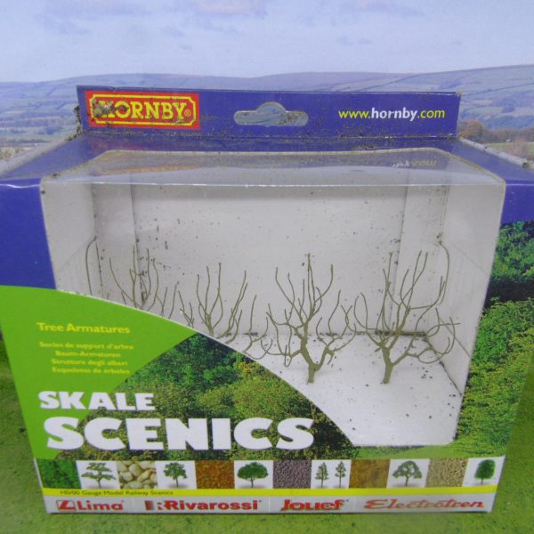 Hornby R8939 Tree Armatures Deciduos 68mm X4
