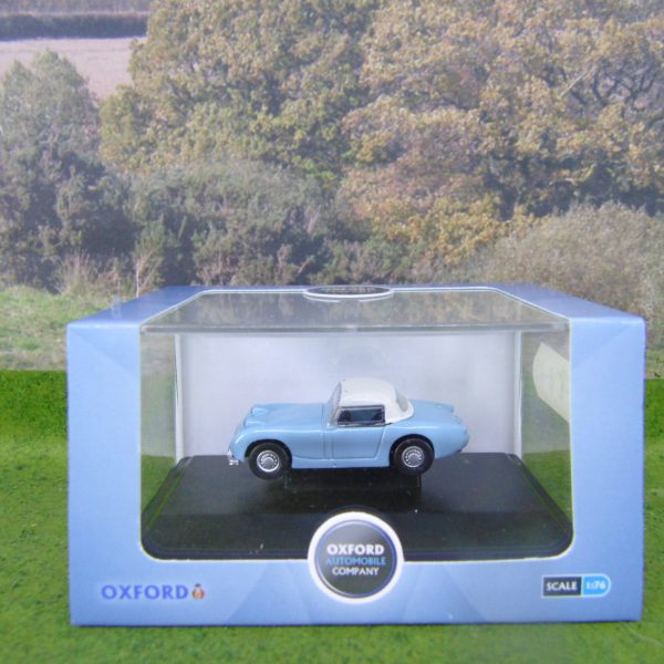 76AHF002 Austin Healy Frogeye Iris Blue/OEW