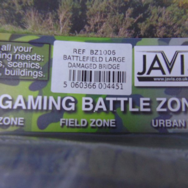 Javis BZ1006 Battlefield Large Damaged Bridge 2 Arches
