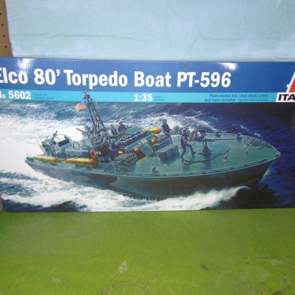 Italeri 5602 Elco 80` Torpedo Boat PT-596 (1/35th)