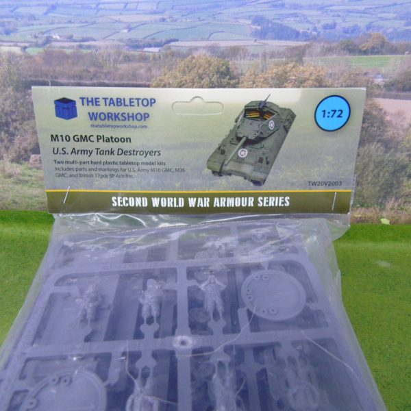 Tabletop Workshop TW20V2003 M10 GMC Platoon U.S.Army Tank Destroyers + Figures