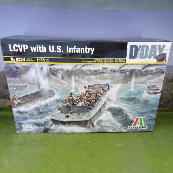 Italeri 6524 LCVP with U.S. Infantry (1:35)