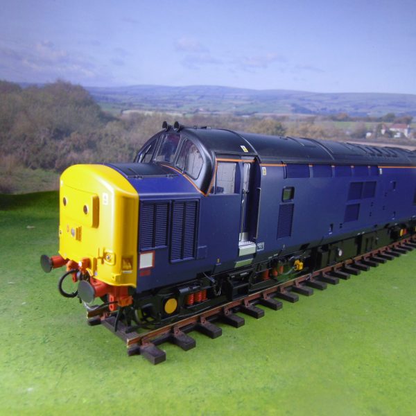 Heljan 3747 DRS Blue Class 37/4 Unbranded/Unnumbered