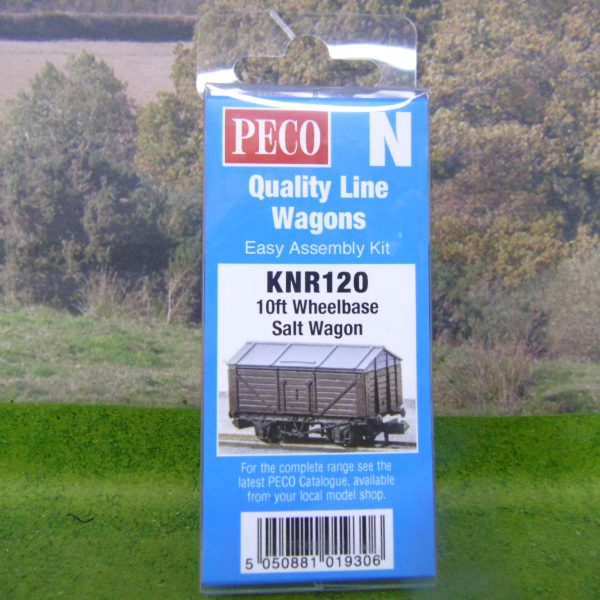 Peco KNR-120 10ft Wheelbase Salt Wagon