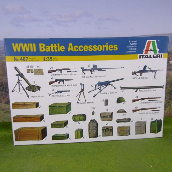 Italeri 407 WWII Battle Accessories