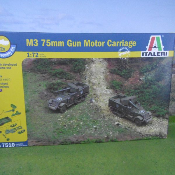 Italeri 7510 M3 75mm Gun Motor Carriage