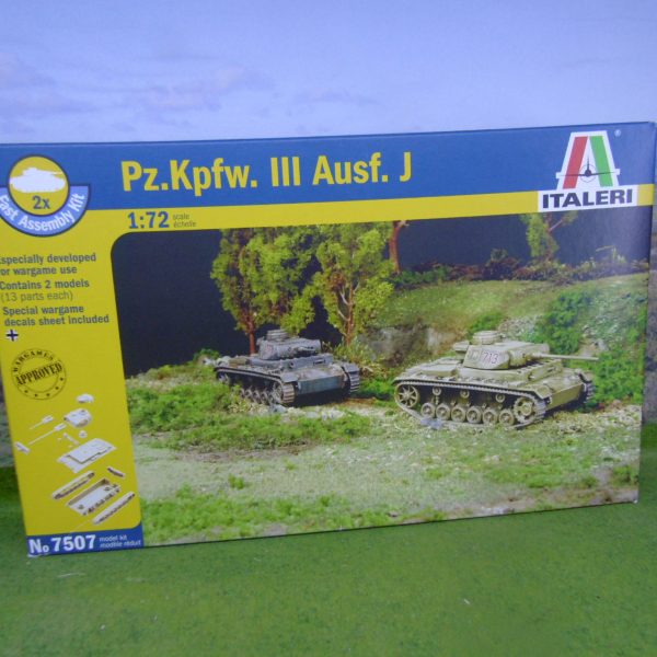 Italeri 7507 Pz.Kpfw. III Ausf. J