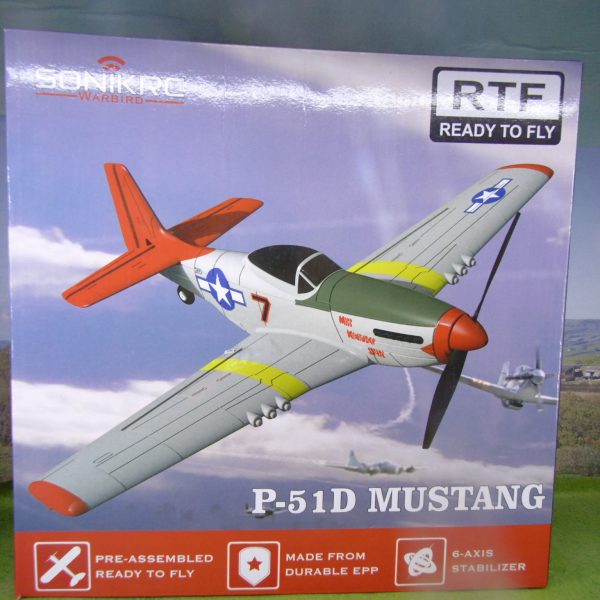 SonikRC SNK761-5 P-51D Mustang(Used)