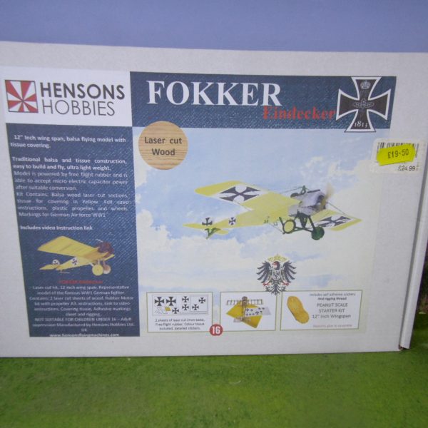 Hensons Hobbies Fokker Eindecker(Used)