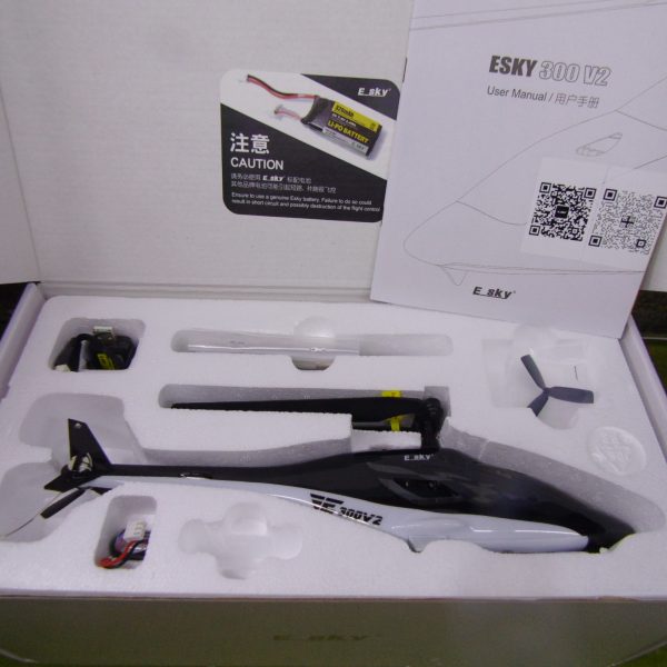 E-Sky ESKY007926b  300 V2 R/C Helicopter RTF(Used)