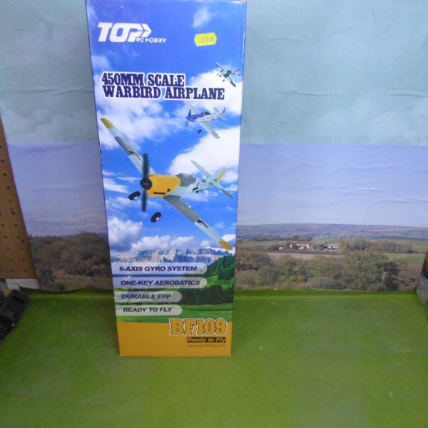 TopR/CHobby TOP096B450mm Scale Warbird Airplane (BF-109)(Used)
